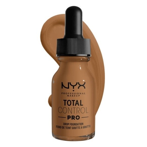NYX Total Control Pro Drop Foundation Cappuccino - Picture 1 of 5